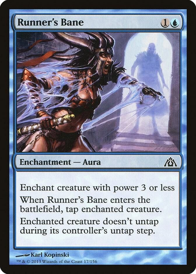 Runner's Bane 17 card from Dragon's Maze