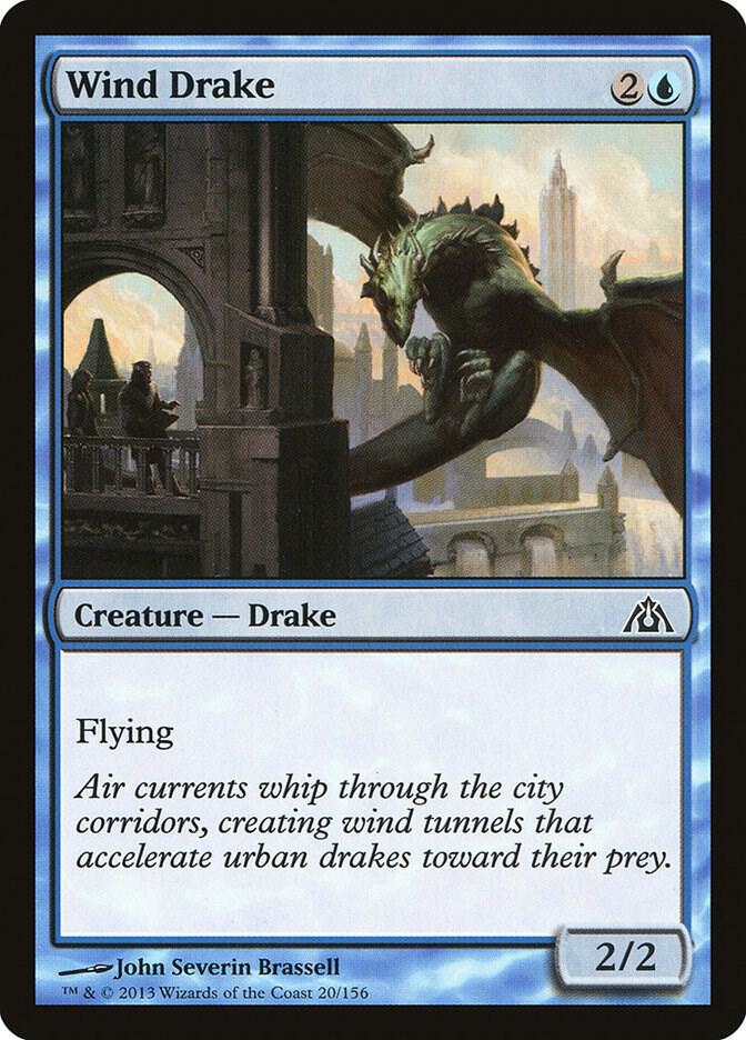 Wind Drake 20 card from Dragon's Maze