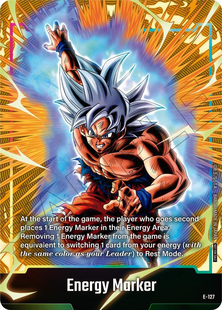 Energy Marker E-127 card from Fusion World Energy Markers