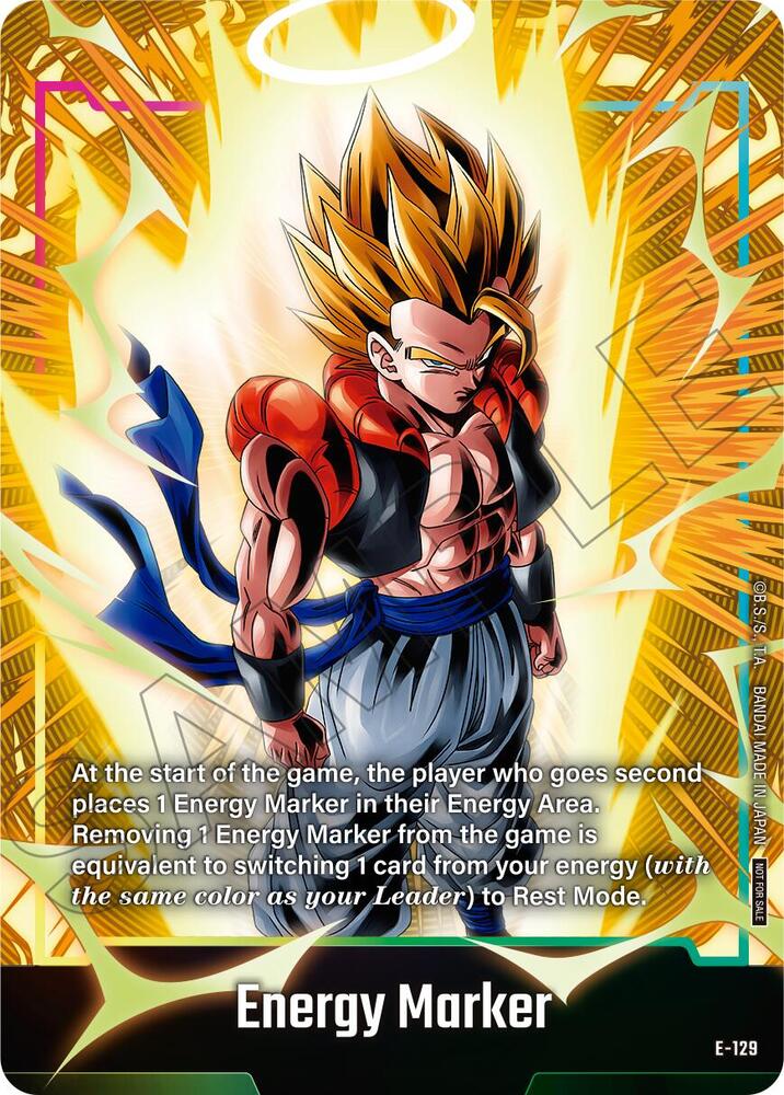 Energy Marker E-129 card from Fusion World Energy Markers