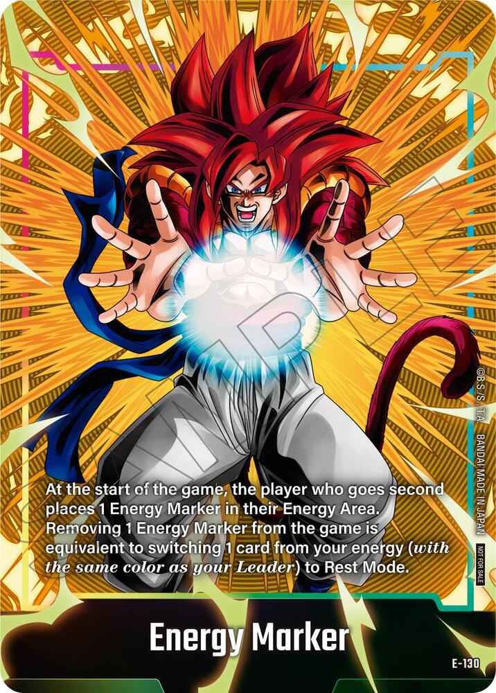 Energy Marker E-130 card from Fusion World Energy Markers