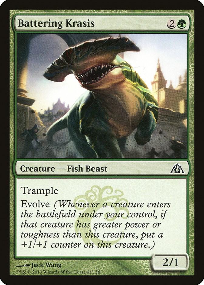 Battering Krasis 41 card from Dragon's Maze