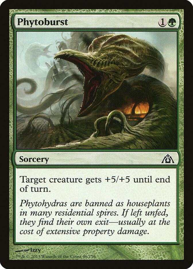 Phytoburst 46 card from Dragon's Maze