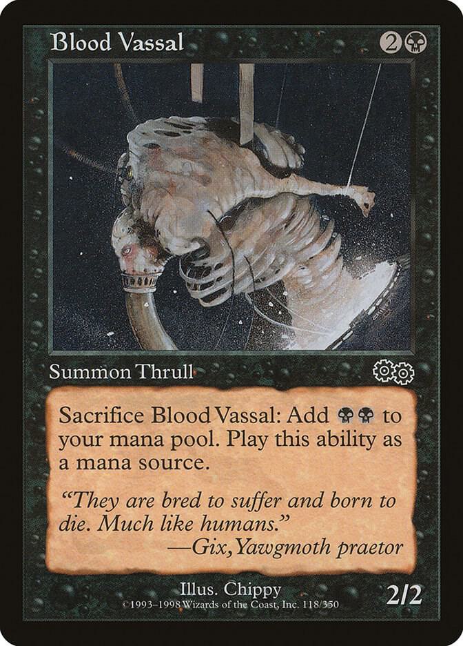 Blood Vassal 118 card from Urza's Saga