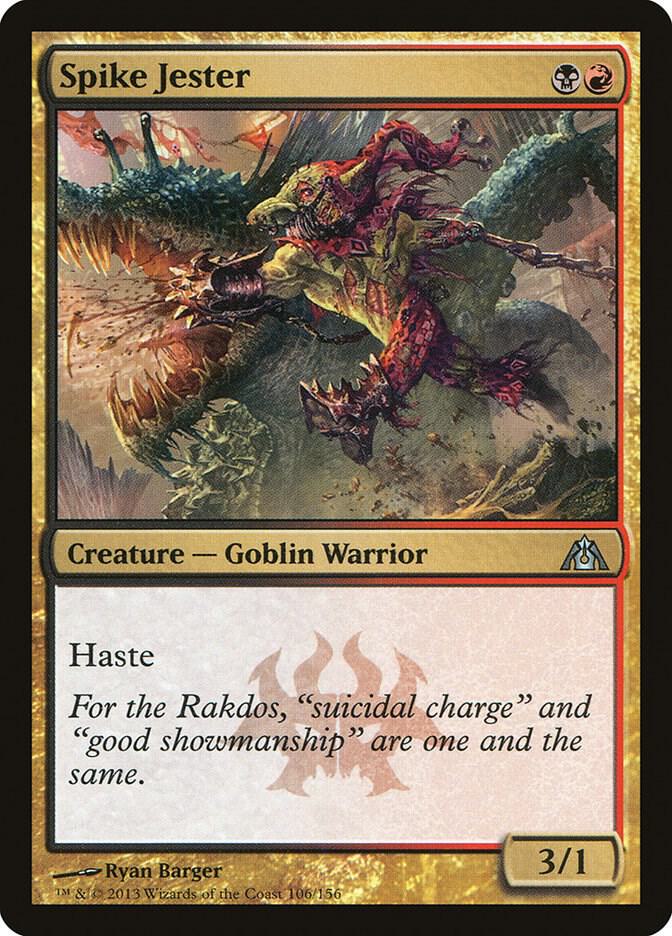 Spike Jester 106 card from Dragon's Maze