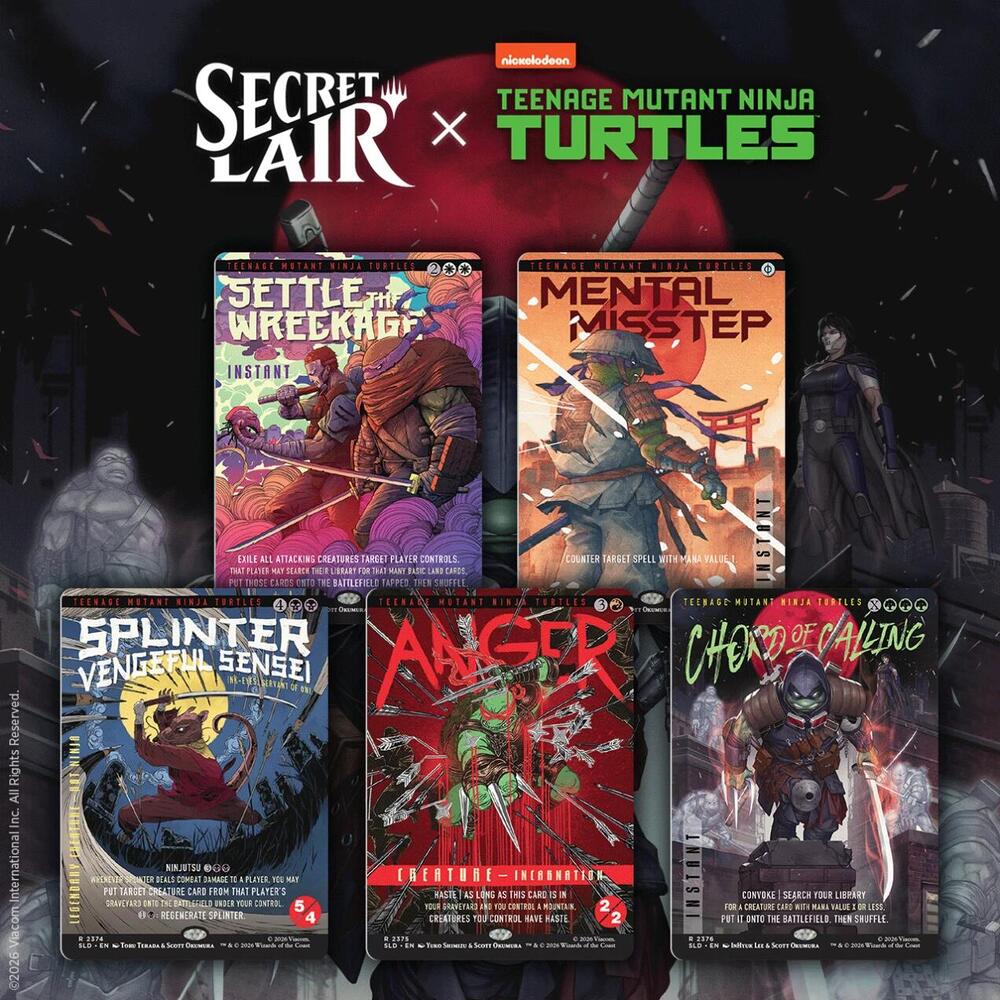 Secret Lair Drop: Secret Lair x Teenage Mutant Ninja Turtles: The Last Ronin - Non-Foil Edition card from Secret Lair Drop Series