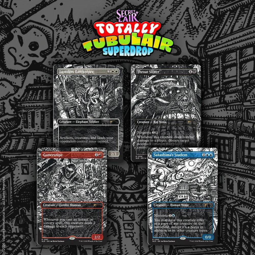 Secret Lair Drop: Featuring: Kevin Eastman (Inks) - Non-Foil Edition card from Secret Lair Drop Series