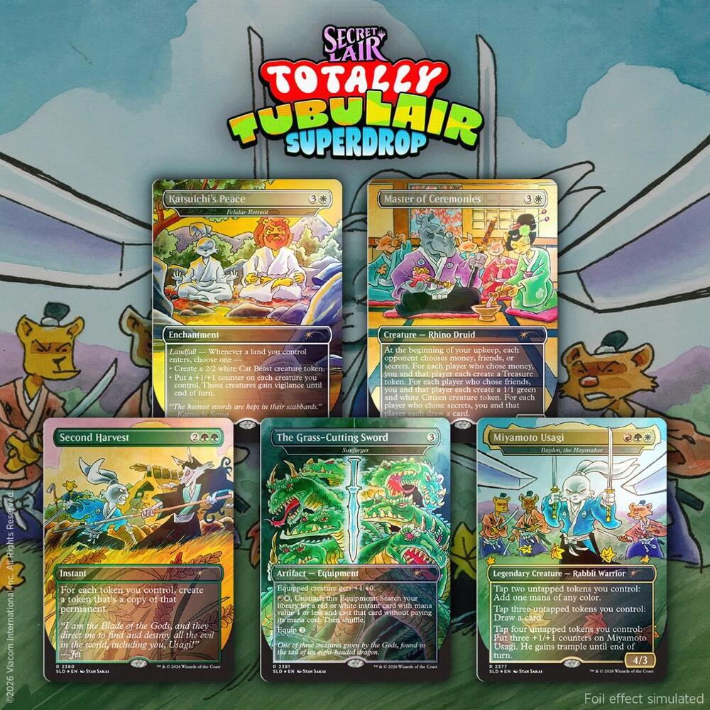 Secret Lair Drop: Featuring: Stan Sakai - Traditional Foil Edition card from Secret Lair Drop Series