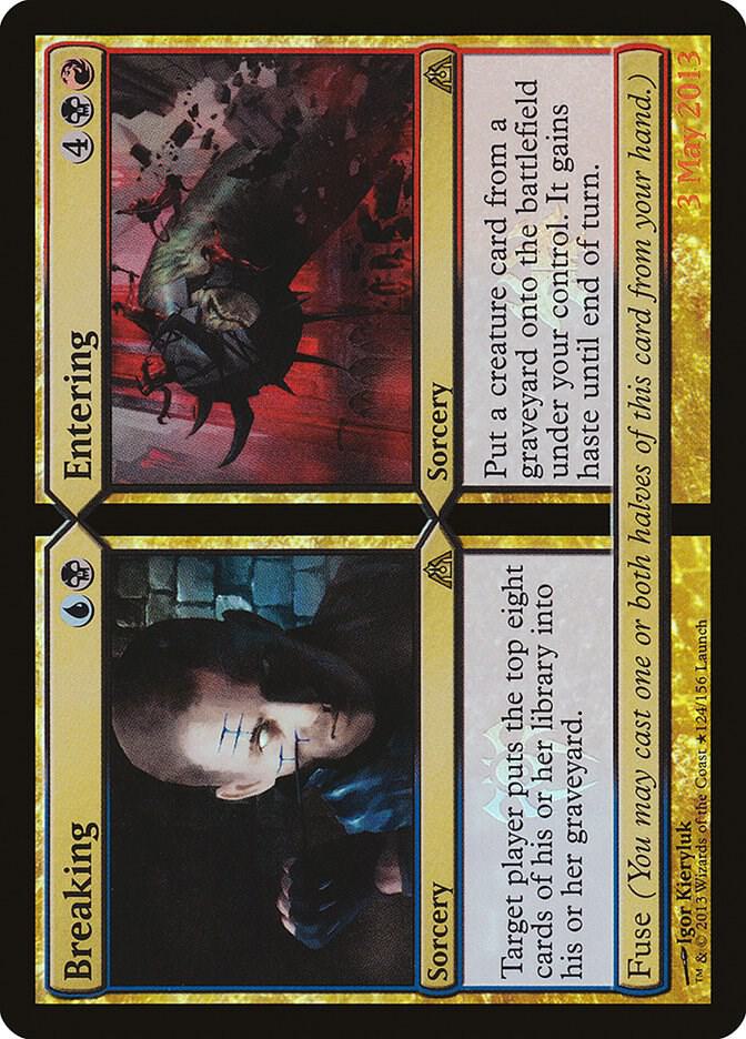 Breaking // Entering 124 card from Launch Party & Release Event Promos
