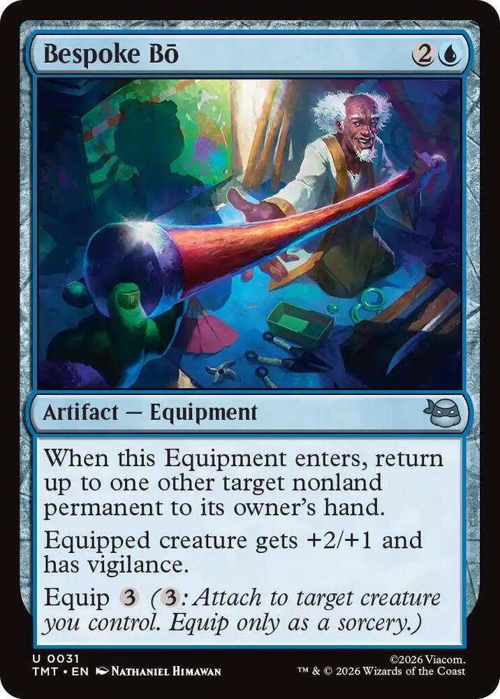 Bespoke Bo 31 card from Teenage Mutant Ninja Turtles