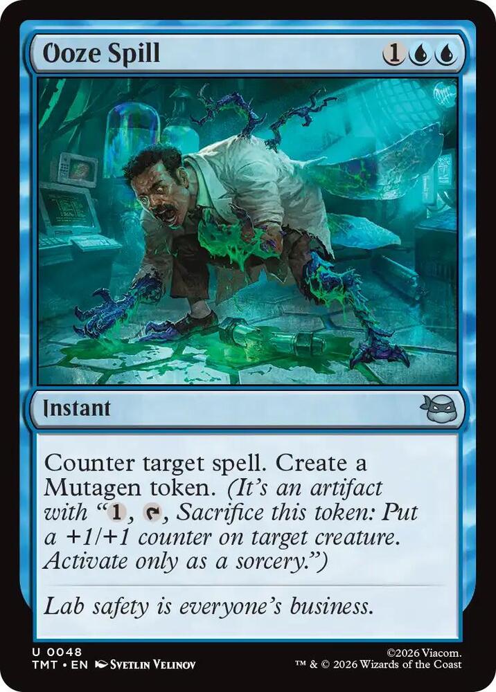 Ooze Spill 48 card from Teenage Mutant Ninja Turtles