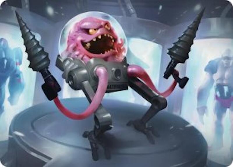 Krang, Master Mind Art Card (4/54) card from Art Series: Teenage Mutant Ninja Turtles