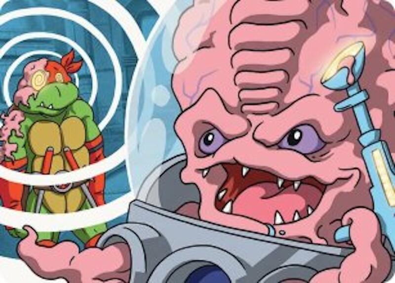 Krang, Master Mind Art Card (25/54) card from Art Series: Teenage Mutant Ninja Turtles