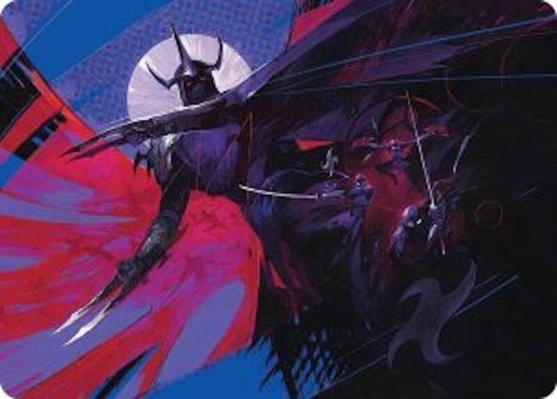 Shredder's Technique Art Card 7 card from Art Series: Teenage Mutant Ninja Turtles