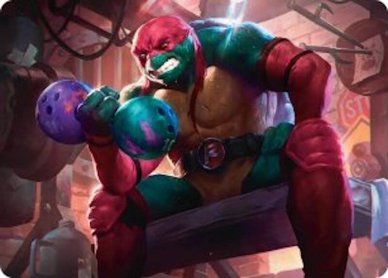 Raphael, Tough Turtle Art Card 9 card from Art Series: Teenage Mutant Ninja Turtles