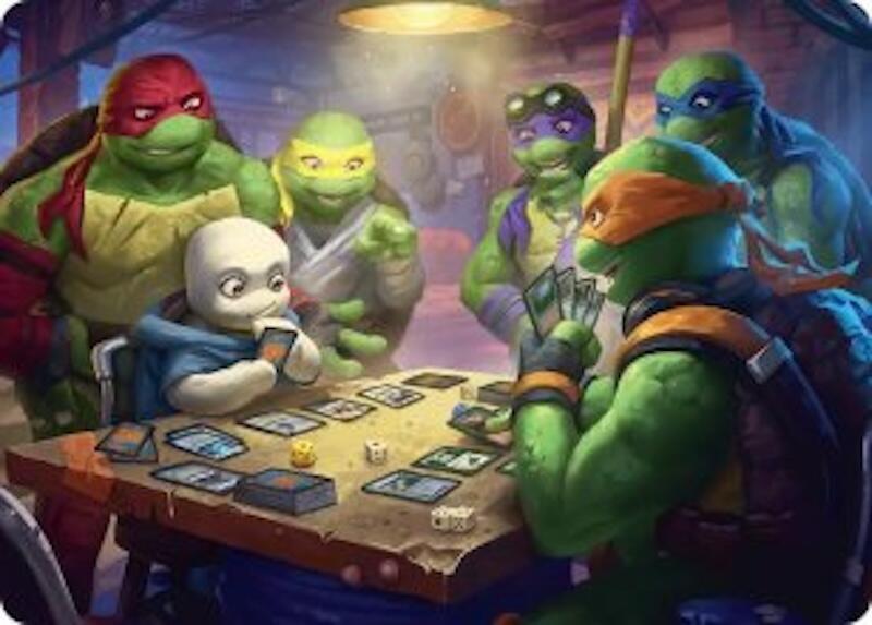 Lessons from Life Art Card 14 card from Art Series: Teenage Mutant Ninja Turtles