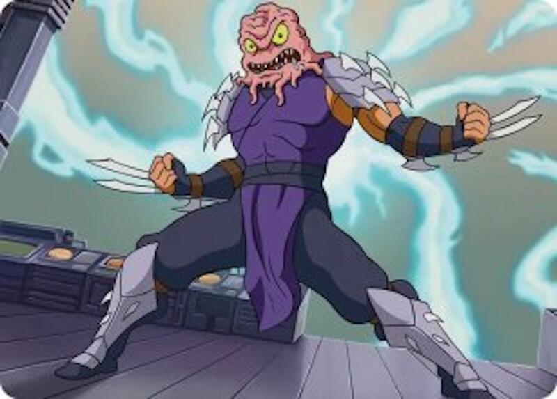 Krang & Shredder Art Card 31 card from Art Series: Teenage Mutant Ninja Turtles
