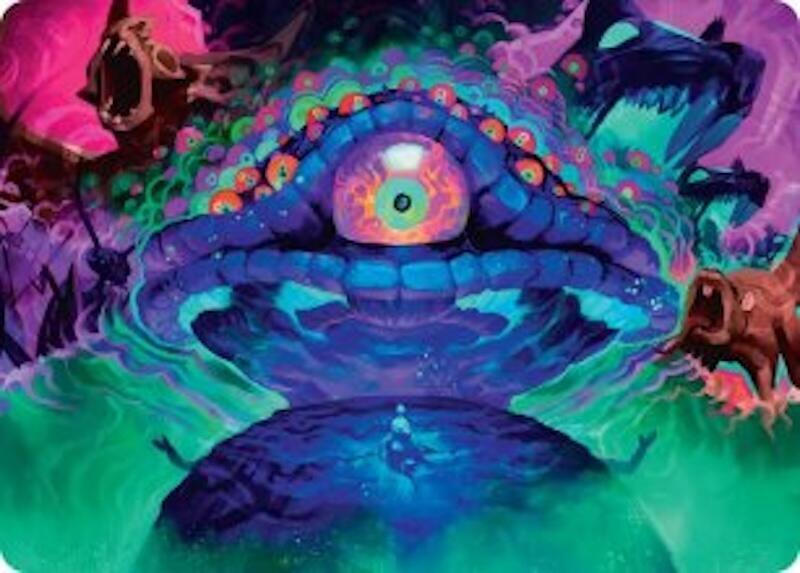 Humongous Fungus Art Card 45 card from Art Series: Teenage Mutant Ninja Turtles
