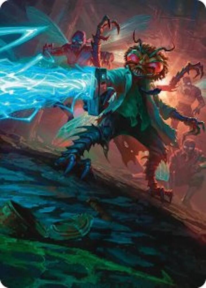 Baxter, Exzzperimental Zzientist Art Card 51 card from Art Series: Teenage Mutant Ninja Turtles