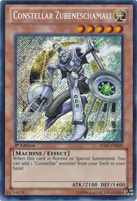 Constellar Zubeneschamali HA07-EN009 card from Hidden Arsenal 7: Knight of Stars