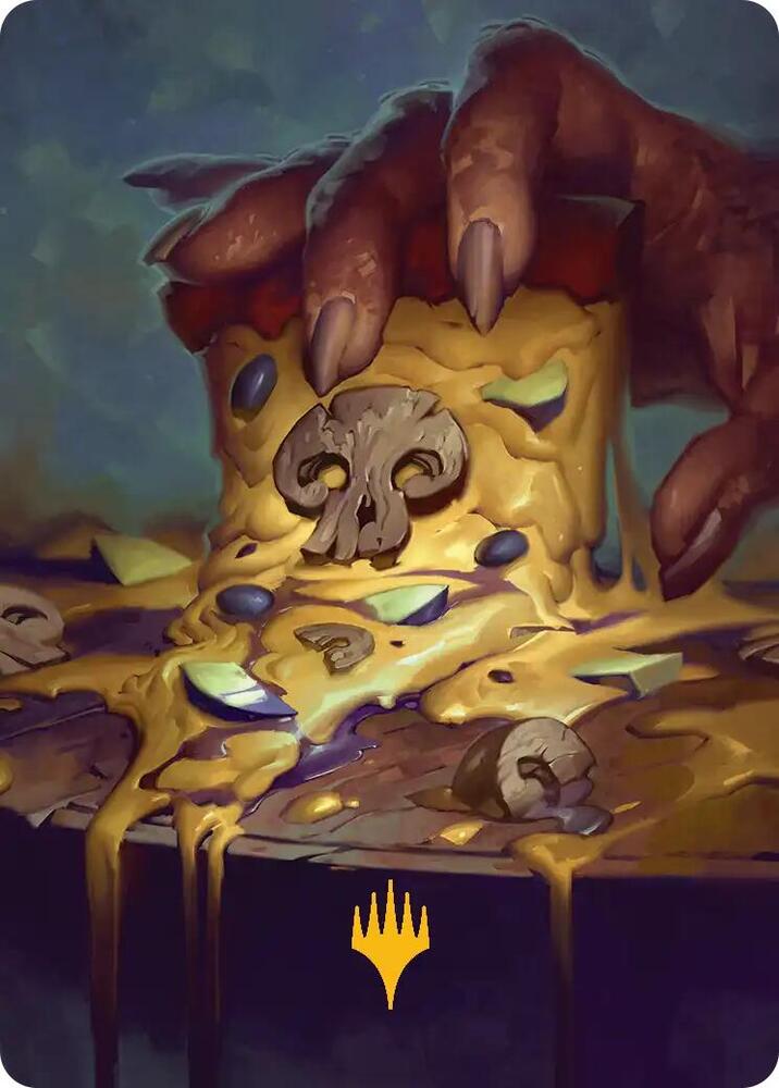 Swamp Art Card (Gold-Stamped) 39 card from Art Series: Teenage Mutant Ninja Turtles