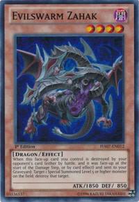 Evilswarm Zahak HA07-EN012 card from Hidden Arsenal 7: Knight of Stars