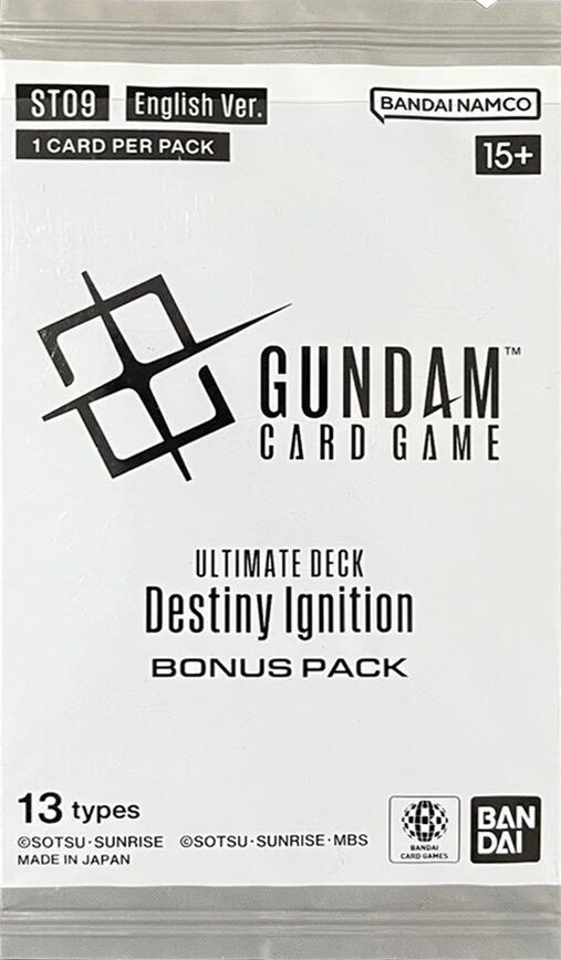 Starter Deck: Destiny Ignition Bonus Pack card from Starter Deck 09: Destiny Ignition