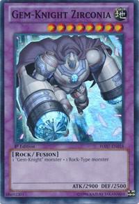 Gem-Knight Zirconia HA07-EN018 card from Hidden Arsenal 7: Knight of Stars