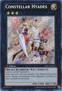 Constellar Hyades HA07-EN021 card from Hidden Arsenal 7: Knight of Stars