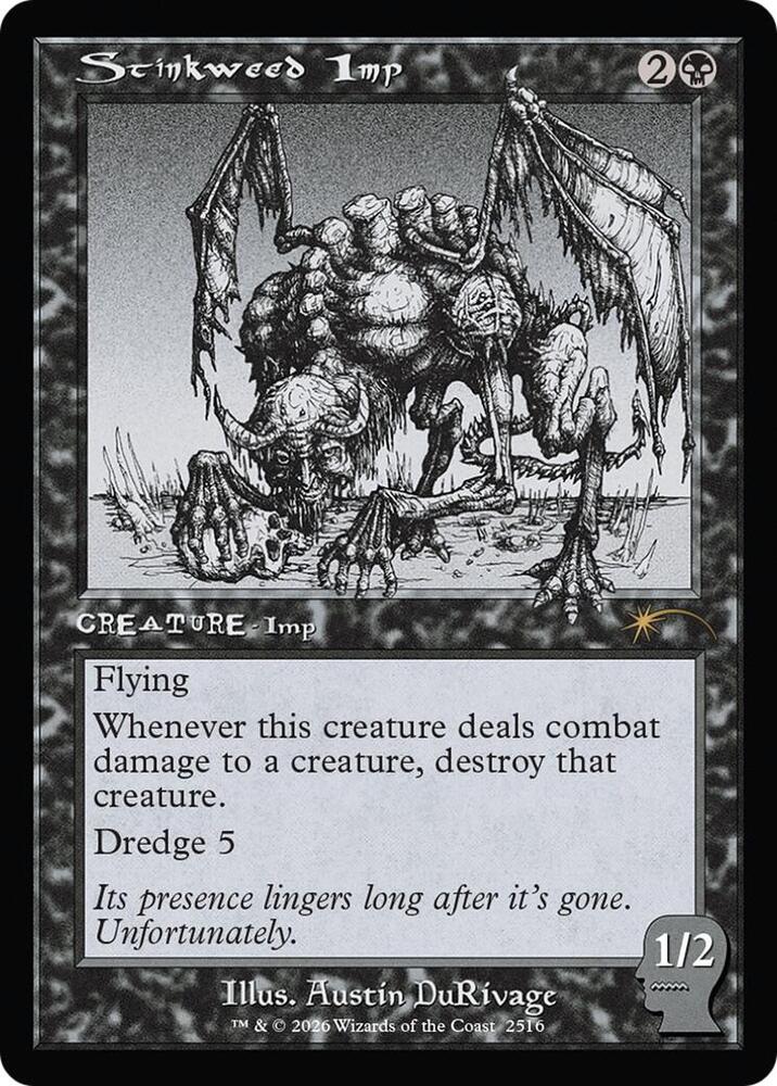 Stinkweed Imp 2516 card from Secret Lair Drop Series