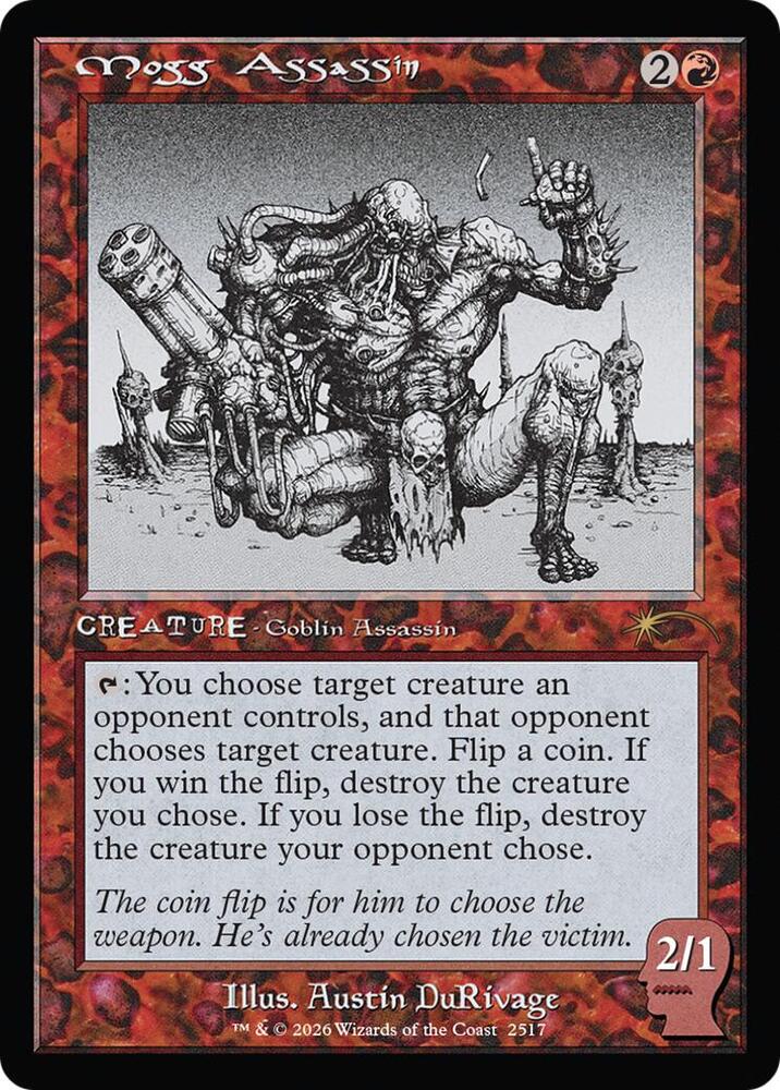 Mogg Assassin 2517 card from Secret Lair Drop Series