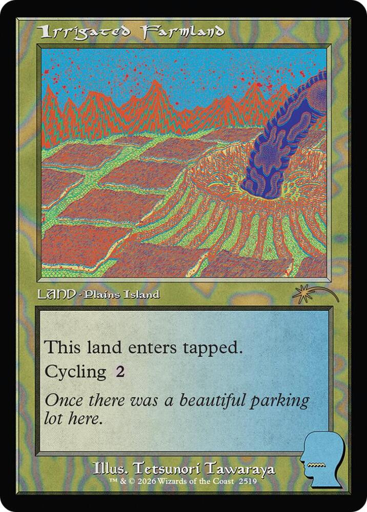 Irrigated Farmland 2519 card from Secret Lair Drop Series