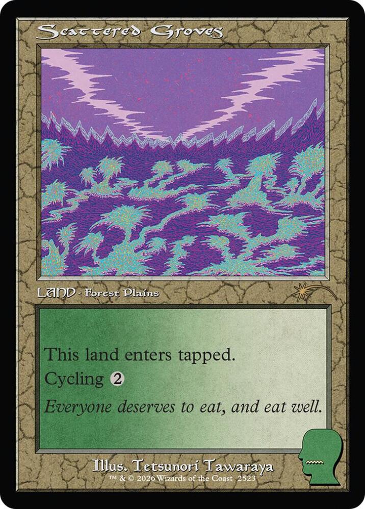 Scattered Groves 2523 card from Secret Lair Drop Series