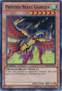 Phoenix Beast Gairuda HA07-EN033 card from Hidden Arsenal 7: Knight of Stars