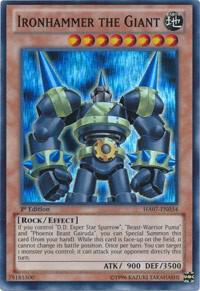 Ironhammer the Giant HA07-EN034 card from Hidden Arsenal 7: Knight of Stars