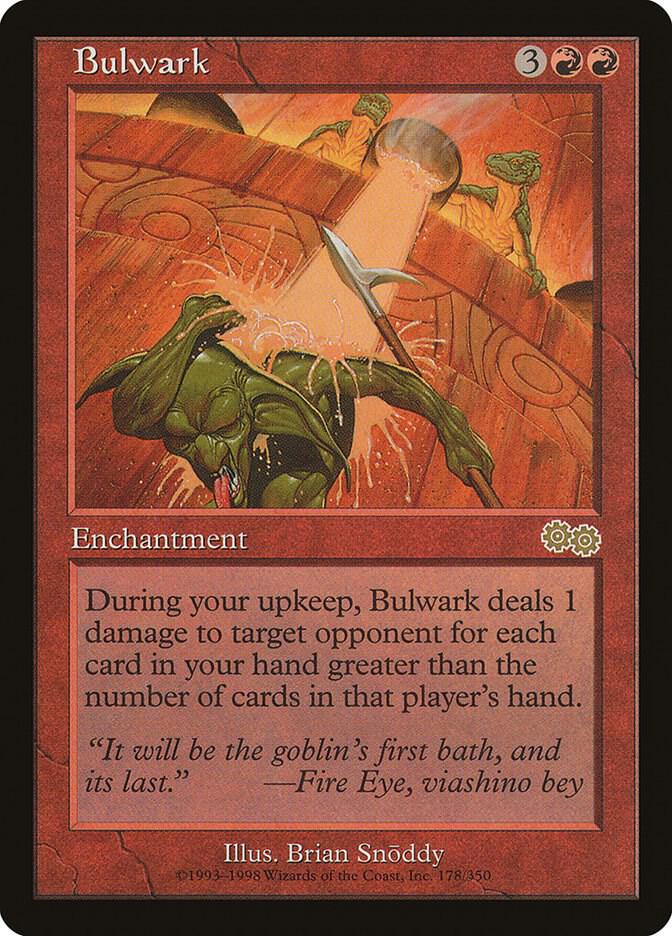 Bulwark 178 card from Urza's Saga