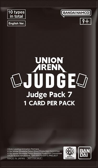 Union Arena Judge Pack 7 card from Union Arena Promotion Cards