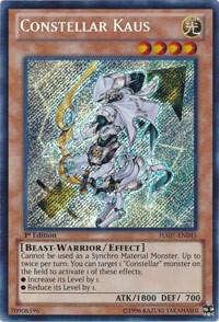 Constellar Kaus HA07-EN045 card from Hidden Arsenal 7: Knight of Stars
