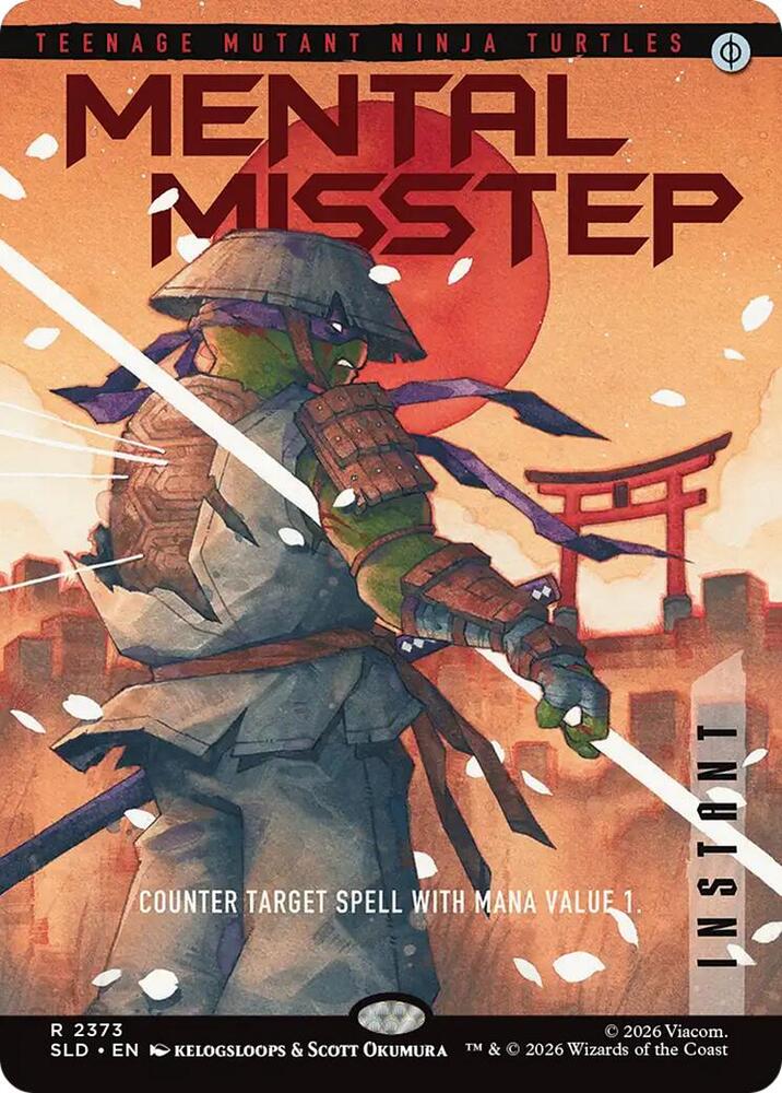 Mental Misstep 2373 card from Secret Lair Drop Series