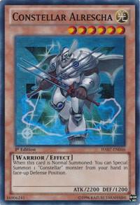 Constellar Alrescha HA07-EN046 card from Hidden Arsenal 7: Knight of Stars