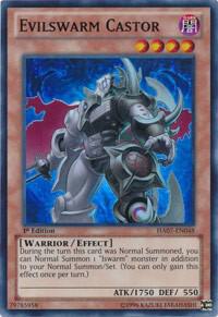Evilswarm Castor HA07-EN048 card from Hidden Arsenal 7: Knight of Stars