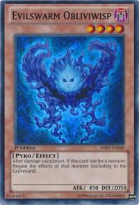 Evilswarm Obliviwisp HA07-EN049 card from Hidden Arsenal 7: Knight of Stars