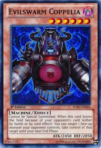Evilswarm Coppelia HA07-EN054 card from Hidden Arsenal 7: Knight of Stars
