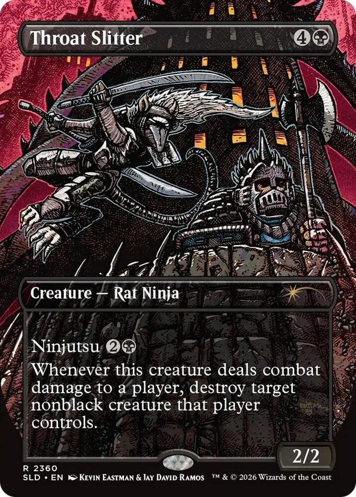 Throat Slitter 2360 card from Secret Lair Drop Series
