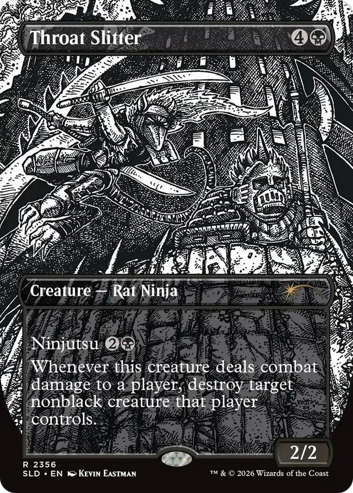 Throat Slitter 2356 card from Secret Lair Drop Series