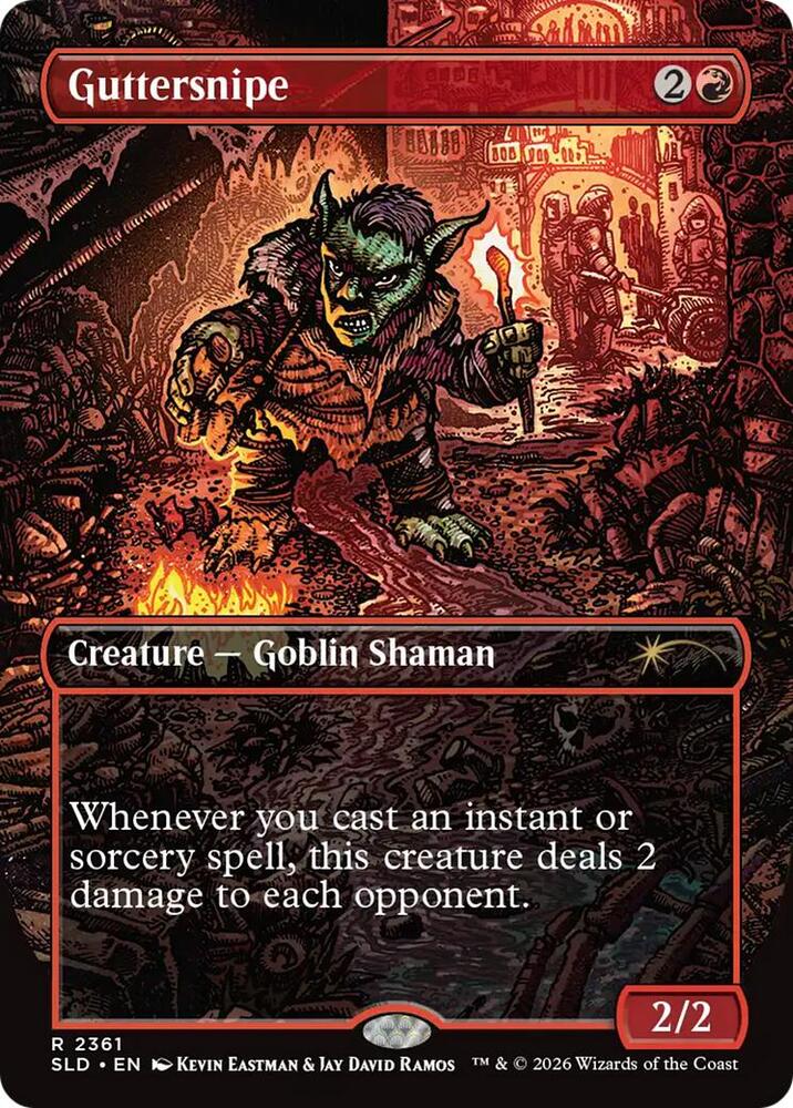 Guttersnipe 2361 card from Secret Lair Drop Series