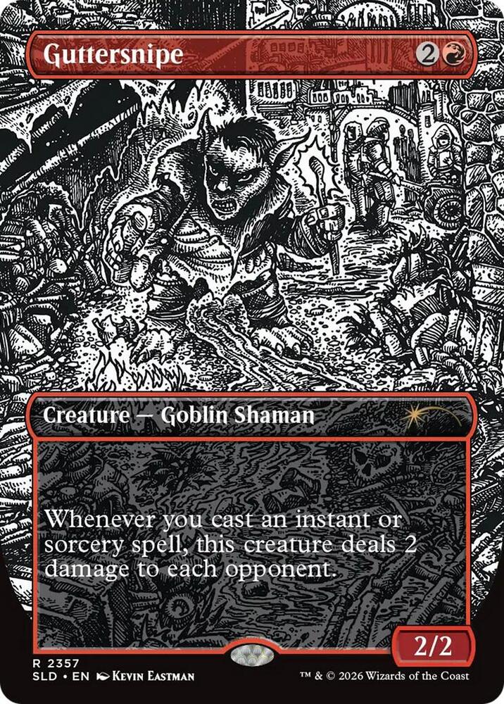 Guttersnipe 2357 card from Secret Lair Drop Series