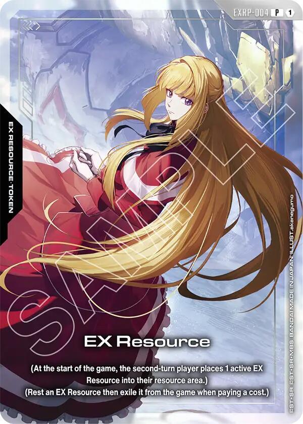 EX Resource (Mobile Suit Gundam Iron-Blooded Orphans) EXRP-004 card from Promotional EX Resource Tokens