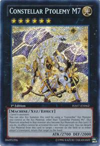 Constellar Ptolemy M7 HA07-EN062 card from Hidden Arsenal 7: Knight of Stars