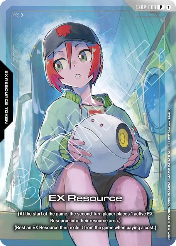 EX Resource (Mobile Suit Gundam GQuuuuuuX) EXRP-009 card from Promotional EX Resource Tokens